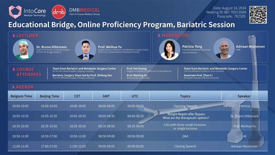 Educational Bridge: Online Proficiency Program in Bariatric Surgery – Event Successfully Concluded